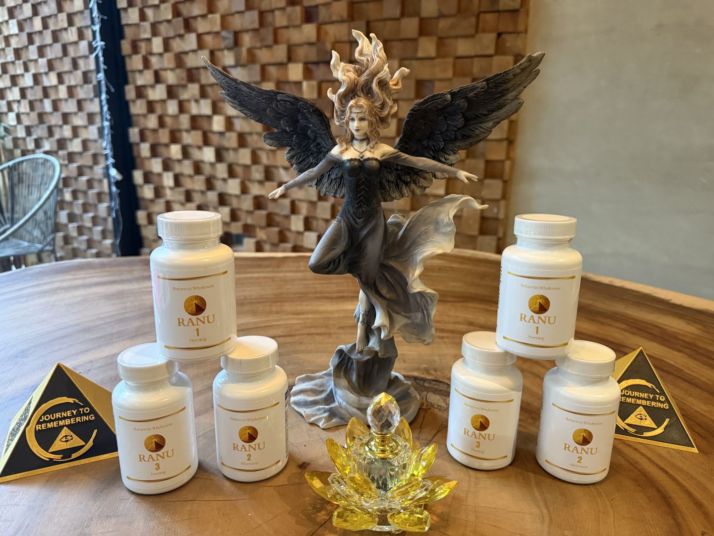 RANU Health 3-phase botanical supplement system — all three formulas displayed together